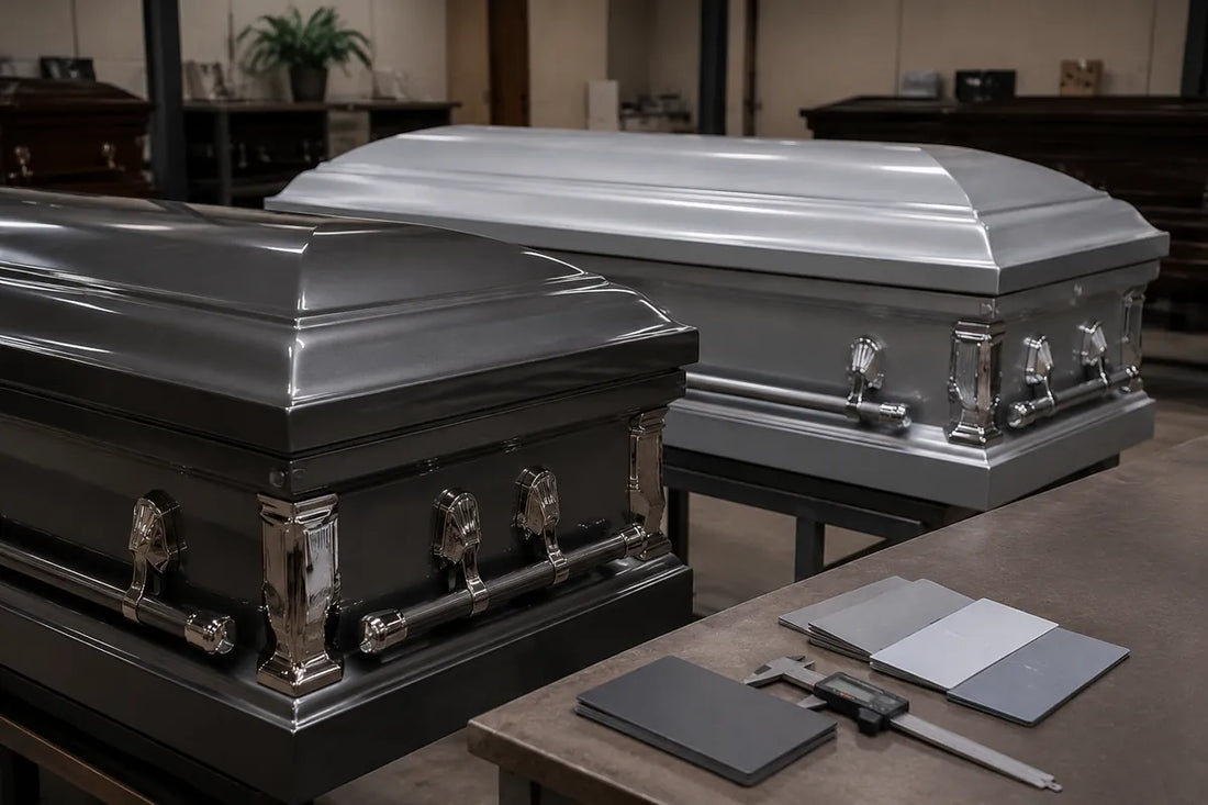 18-Gauge vs. 20-Gauge Caskets: A Purchasing Guide for Funeral Homes