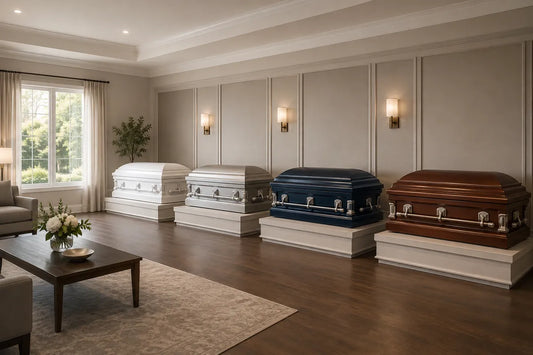 How to Build a Casket Finish and Color Assortment