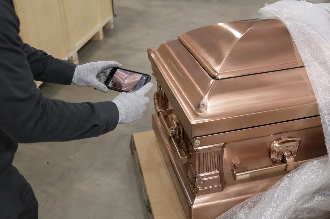 How to Document Freight Damage on a Casket Delivery