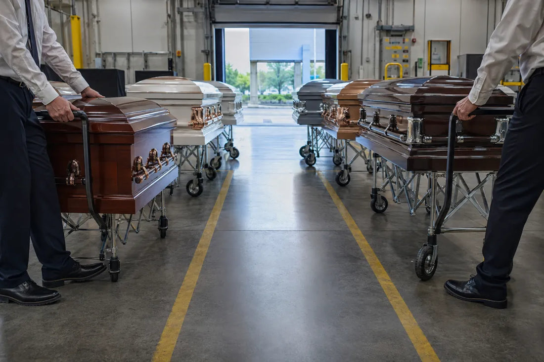 How to Prepare for a Container Casket Delivery